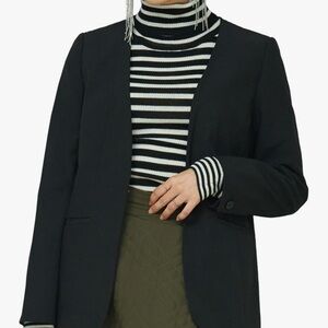 Jetset Collarless Blazer sz Medium